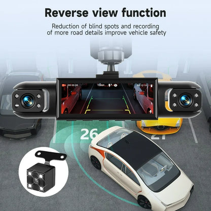 RoadGuard 4X 1080P 4-Channel Dash Cam